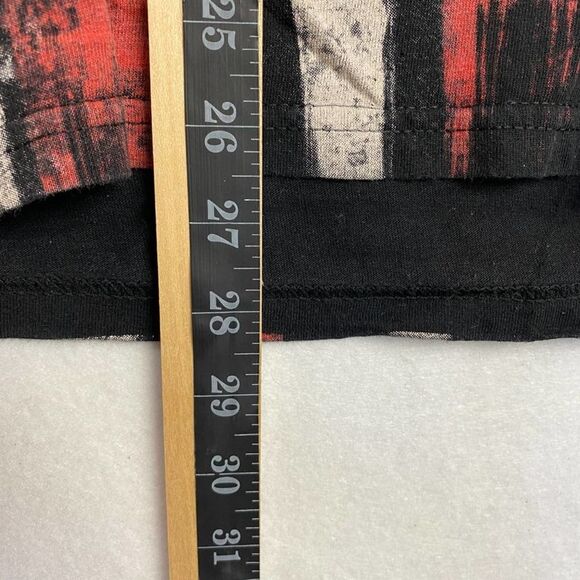 DOM It's About The Art American Flag Graphic T-Shirt Crew Neck Short Sleeve L - Picture 6 of 7